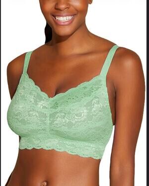 Cosabella NSN Ultra Curvy Sweetie Bralette Never1321 Ghana Green XS NWT